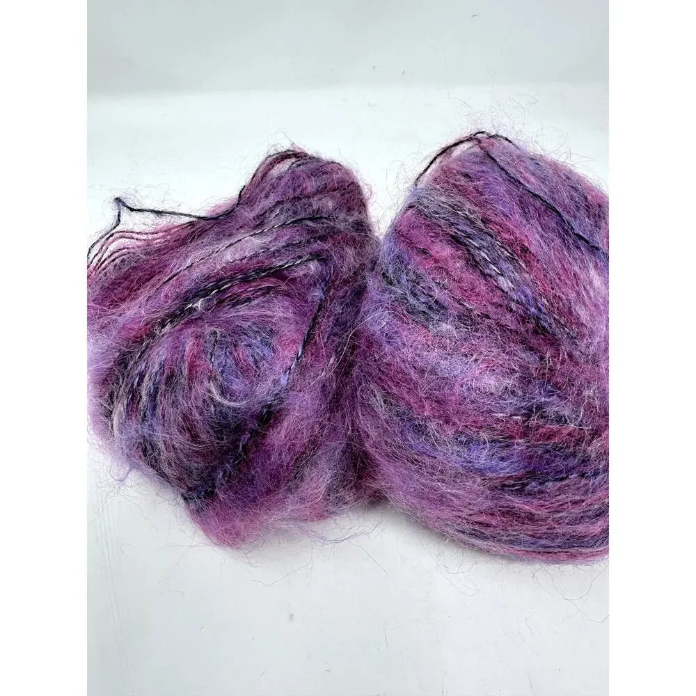 La Buttega Del Filato Fettuccini Yarn 2 x 50 g balls 65% Mohair‎ Made in Italy